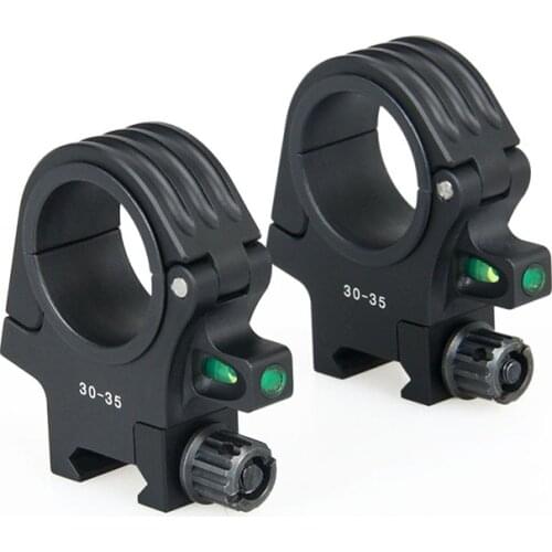 Canis Latrans Tactical Rifle Scope Mount 30-35mm Huting Rifle Mount with Bubble Level gz240158