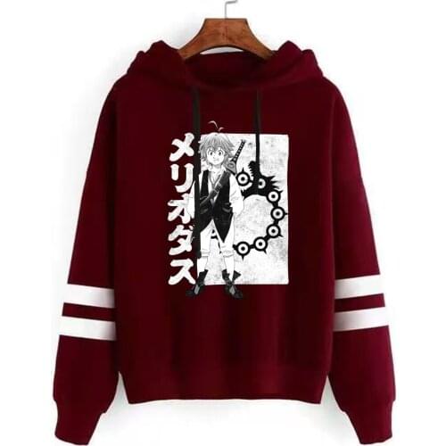 The Seven Deadly Sins Sweetshirt Unisex Hoodie Casual Hoodie