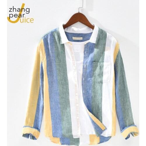 Мужские полосатые рубашки Zhang Pear Juice China At AliExpress