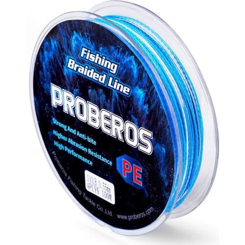 100m 4 Super Strong Braided Fishing Line Smooth PE Line Strong 10lb 15lb 20lb Carp Fishing Line Rope Cord Pesca Fishing Tool