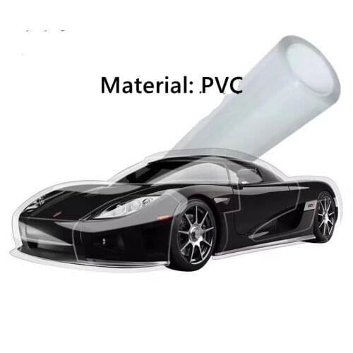 50cm*150cm Transparent PVC Car Body Anti-Scratch Protection Bumper Protective Films
