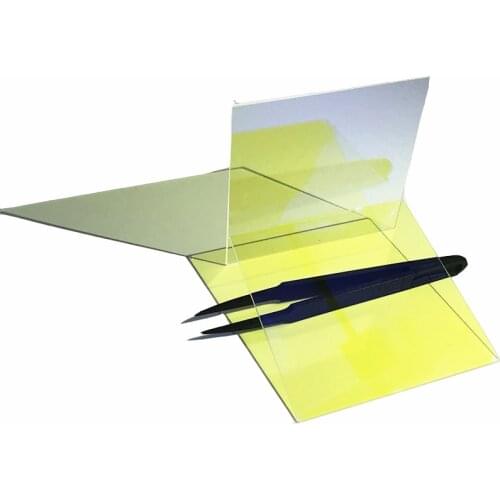 6*6 Fluorescence imaging dichroic beam splitter Anti-blue translucent red RGB combiner can be customized