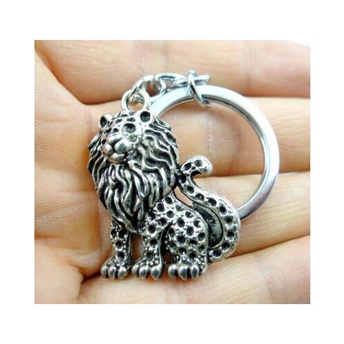 1Pcs wholesale Alloy key lion carving key chain car pendant Accessories key chain free shipping p49