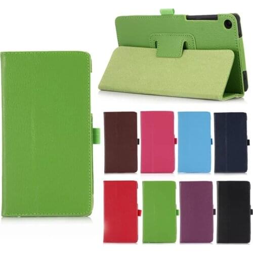 For Lenovo Tab 3 730F 730M 730X 7 inch Tablet Litchi Grain Cases TB3-730F TB3-730M Color PU Leather Case Flip Protective Cover