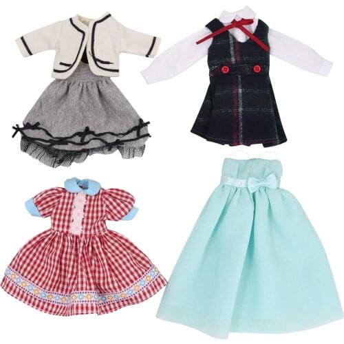 ICY DBS Blyth doll outfits 1/6 bjd clothes dress hat for joint body azone