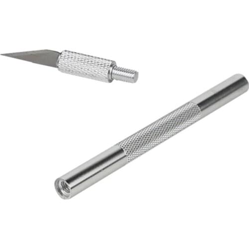 LMDZ 6 pcs of blades plus cutting pens Model Making Tool Metal Carving Knife Professional Stainless Steel For Diy