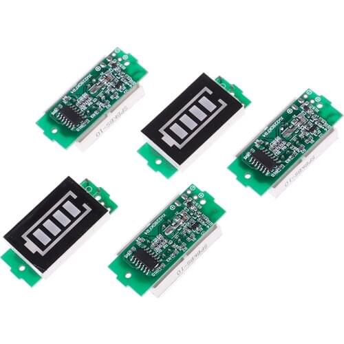 1PC 1S 2S 3S 4S 6S Lithium Battery Capacity Indicator Module Battery Power Tester 3.7-25.2V