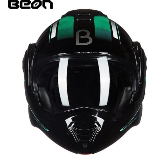 NEW BEON Motorcycle Flip up Full Face Helmet Four Seasons Personality Cool Safety Helmet Racing Motocross T-702 Helmet