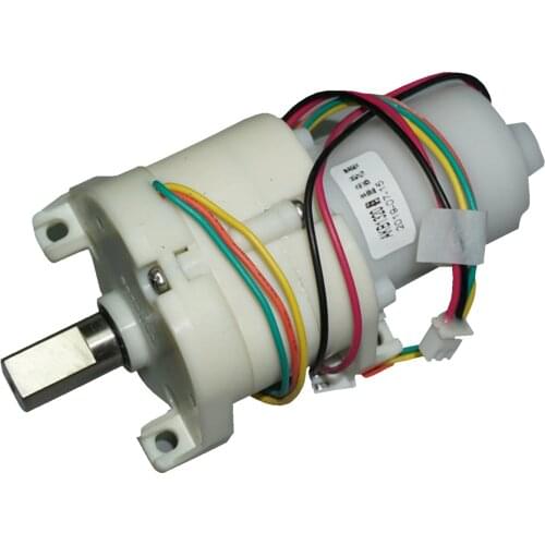 Mabuchi 385 high torque geared motor 5-12V Stainless steel gear position detection flip gear motor
