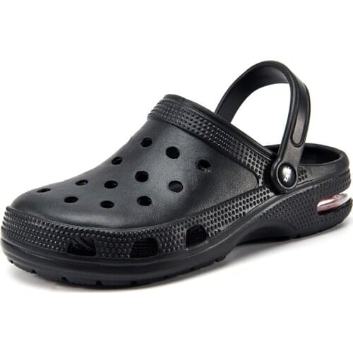 Sandals For Women House Slippers Men Breathable Beach Shoes Mens 2021 Fashion Garden Clog Aqua Shoes Trekking Wading Size 36-47