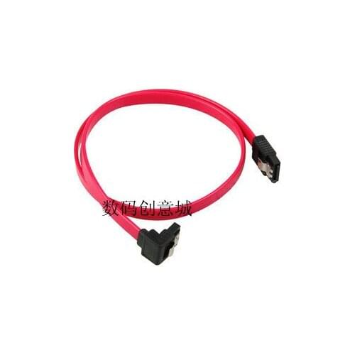 SATA hard disk drive Cable 7-Pin Internal Straight 90 DegreeTo SATA-180