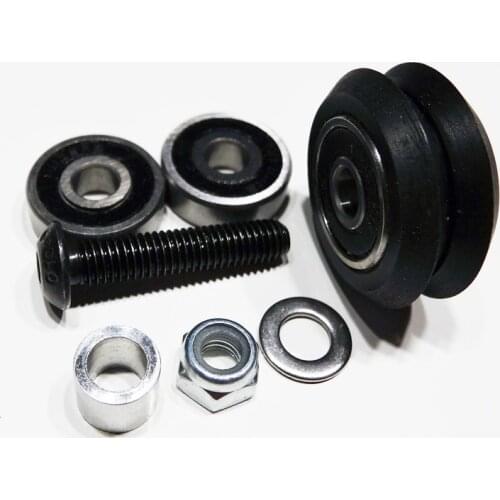 SWMAKER 100 * set CNC POM derlrin Dual V slot Wheel kit openbuilds Dual V-Wheel set/kit