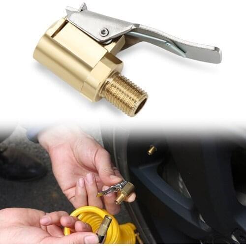 Universal Tire Air Chuck Inflator Pump Valve Clip for volkswagen golf 4 ford focus 3 toyota auris seat exeo bmw e46 audi A1 A2