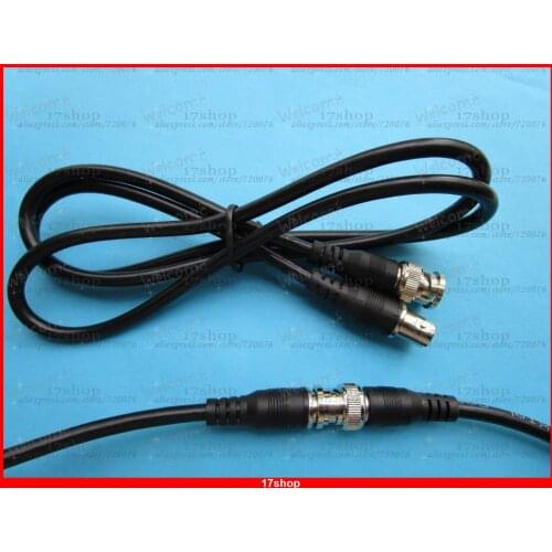 2 pcs Coaxial Cable BNC Male Plug to BNC Female Jack 100cm