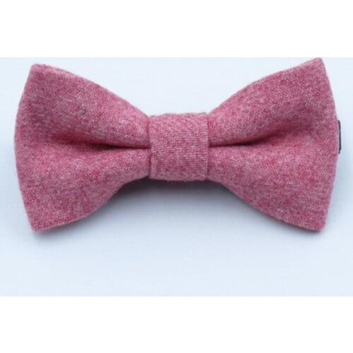 2020 Fashion Children Wool Bow Tie For Baby Boys Skinny Bowtie Solid Color Child Bowties Gravatas Borboleta Collar Kids Ties