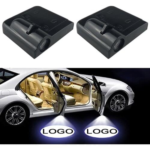 1PCS Wireless Car Door Led Welcome Laser Projector Logo Ghost Shadow Night Light Universal Car Courtesy Lamp Car Accessories kit