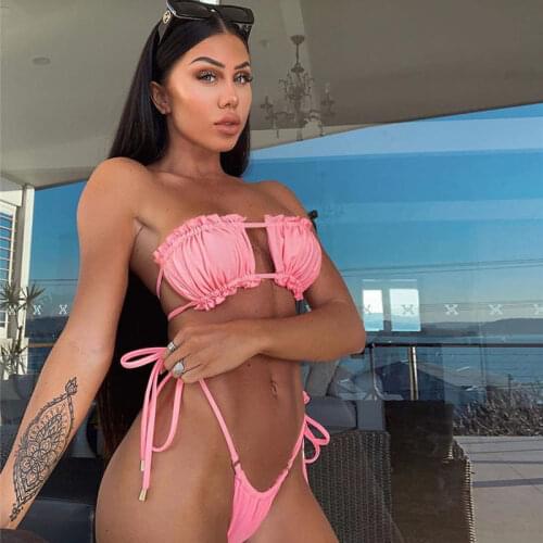 BSEKCEE Bandeau Swimwear