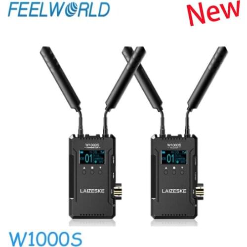 FEELWORLD W1000S 1082P HD 1000FT Dual HDMI + SDI Input And Output Wireless Video Transmission System WIth Full Duplex Intercom