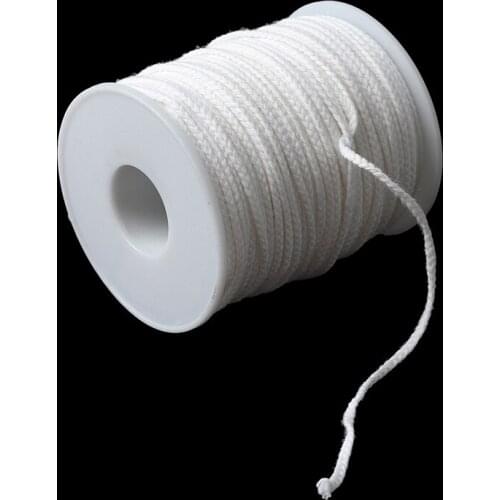 1 PC 61 Meters Spool of Cotton Braid Candle Wicks Wick Core Candle Making Supplies
