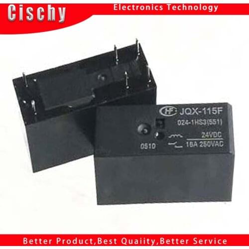 JQX-115F 024-1HS3 115F-1A-6P