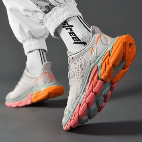 Summer Men Sneakers Chunky Men Running Shoes Trainers Big Men Sport Shoes Comfortable Men Walking Shoes Zapatillas Hombre