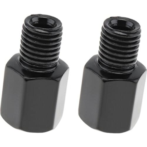 Motorcycle M10 10MM M8 8MM Rearview Mirrors Adapters Right Left Hand Thread Clockwise Anti-clock Conversion Bolt Screws