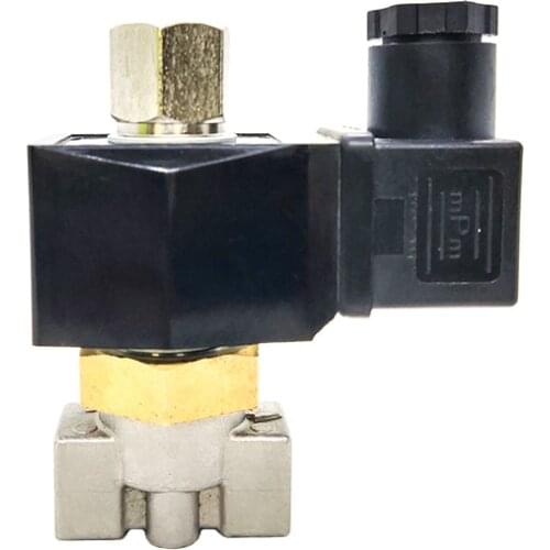 1/4" Normally Open Stainless Steel Solenoid Valve 2 Way Corrosion Resistant Switch Valve Water Valve 220V 24V 12V