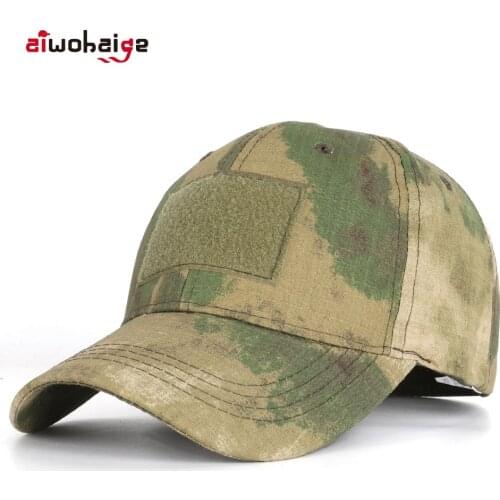 The New Outdoor Camouflage Army Tactic Baseball Caps Special Force Green Male Snapback Hat Disguise Baseball Cap Dad Hat Bone