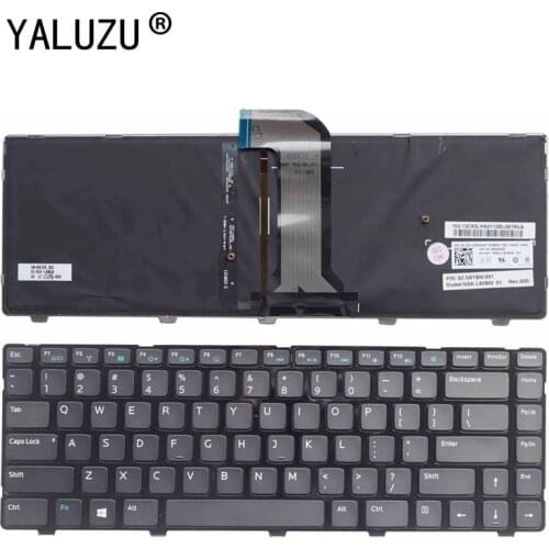 New for Dell Inspiron 14 3421 14R 5421 15Z 5523 Vostro 2421 4B+N8T05.001 9Z.N8TBW.01D NSK-L80BW 01 US Backlit Keyboard US