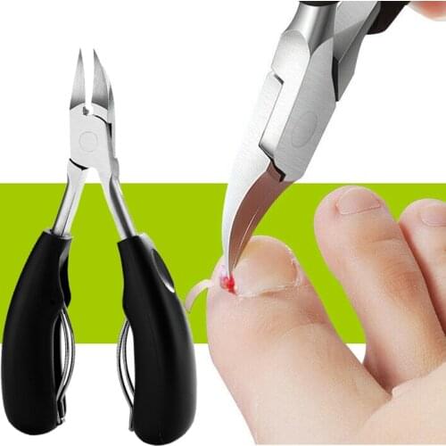 Toenail Clippers for Thick Ingrown Toe Nails Heavy Duty Precision Nail Scissor