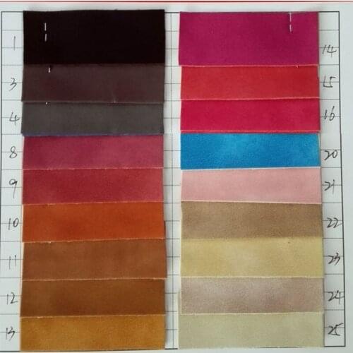 Wholesale 10 yards roll Retro PU sheep grain artificial leather handbags luggage Leather Shoes sofa quality fabric