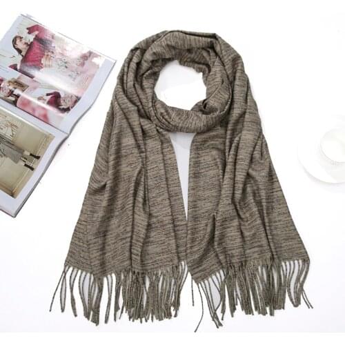 CZHCQQ 2020 Scarves for Ladies Bufandas Invierno Mujer Water Ripple Printing Pashmina Poncho High Quality Women Fashion Scarf