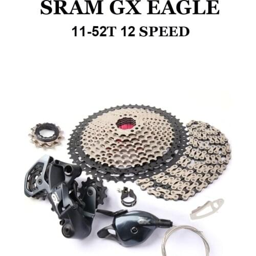 SRAM 2021 GX EAGLE 1X12 Speed Bicycle Groupset Kit Rear Derailleur Shifter Lever Trigger Chain 11-52T Cassette Freewhel HG Hub