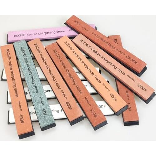 1pc-13pcs White Corundum Whetstone bar Used for Ruixin pro knife sharpener whetstone grinding stone sharpening stone system