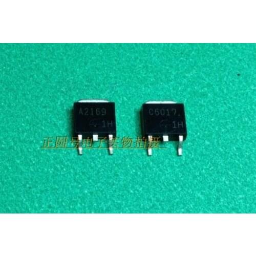 1Pair 2SA2169 2SC6017 A2169 C6017 TO-252 New original