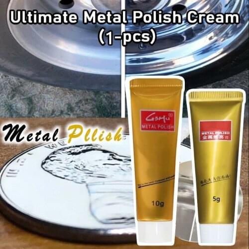 10g Metal Polishing Cream Knife Machine Polishing Wax Polishing Remover Ceramic Metal Watch Mirror Paste Stainless Rust Remover