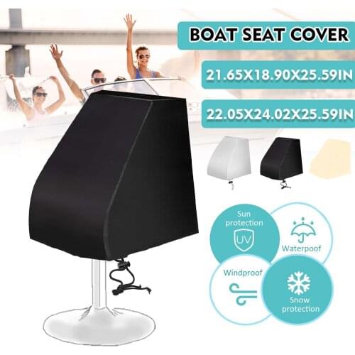 Boat Seat Cover Furniture Dust Outdoor Yacht Chair Waterproof Sun Protector Waterproof Outdoor Ship Dust Protection Boat Covers
