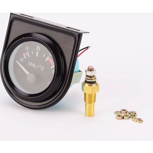 52mm 12V 50-150 °C Digital Electric Oil Temperature Gauge Motor Car Parts