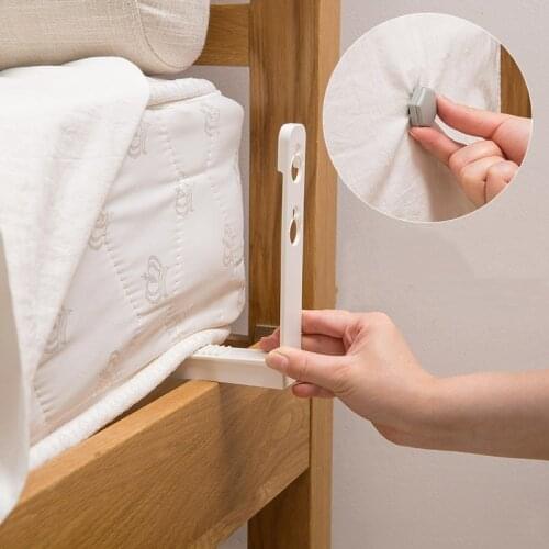 4Pcs Bed Sheet Holder Clip home sofa cover mattress quilt cover non-slip fasteners fixed bracket Household samll accessories