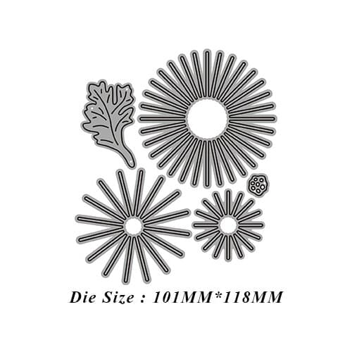 JMCRAFT 2021 New Pretty Flowers And Grass #4Metal Cutting Dies Scrapbook Mold Cutting Mold DIY Crafts Handmade Dies