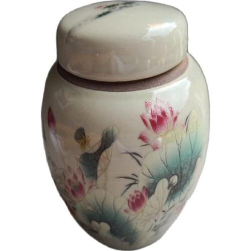 Chinese old porcelain Painted glaze Porcelain VAT Jars
