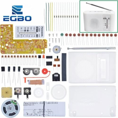 EGBO 1set AM / FM stereo AM radio kit / DIY CF210SP electronic production suite For Arduino