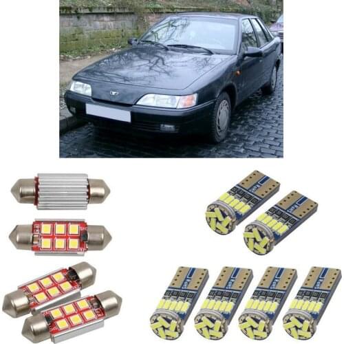 Superbright Interior led Car lights For Daewoo espero klej sedan dome bulbs for cars dome map light 4pc