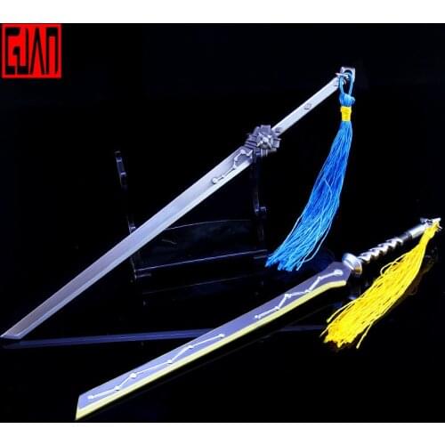 Alloy Sword Weapon Model Game Props Ornaments Surrounding Toys Obsidian Return Virtual Nightmare Obsidian Star Son Alloy Model