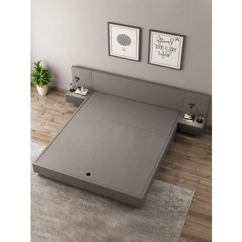RAMA DYMASTY soft bed modern design bed bett, cama fashion king/queen size bedroom furniture storage bed