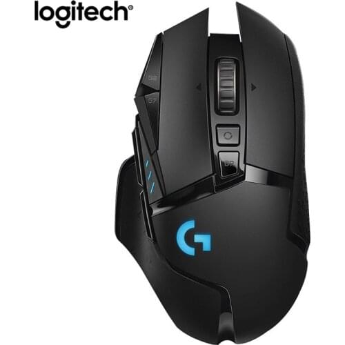 Logitech G502 HERO LIGHTSPEED Wireless Charging Mouse Gaming Mouse RGB Light 16000DPI Black GPW Powerpla