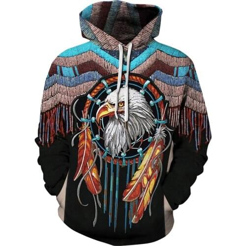 Casual Plus Size Hoodies Fashion Native Indian Spring Harajuku 3D Full Printed Hoodie/Sweatshirt/Jacket/Men Women Hiphop