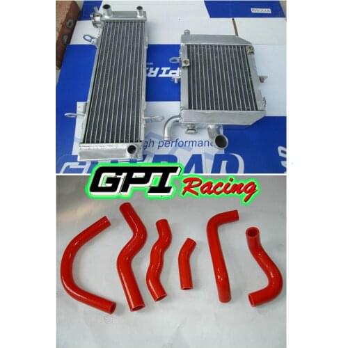 For Honda VFR400R NC30/RVF400 NC35 aluminum alloy radiator & silicone hose BLUE HOSE