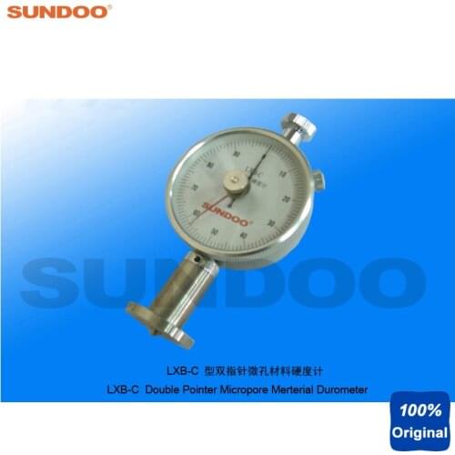 Sundoo LXB-C Portable Double Analog Pointer Micropore Material Foam Sponge Rubber Durometer