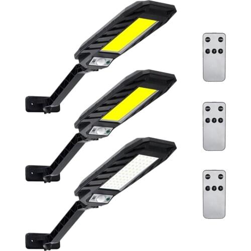 Solar Lights Outdoor Motion Sensor, COB LED Security Lights,Waterproof, 3 Modes, Outside Solar Flood Light for Backyard,Porch